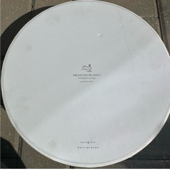 Pottery Barn Easter Rabbit
Dinner Plates
Set of Four Cottagecore
Shabby chic - Picture 3 of 5